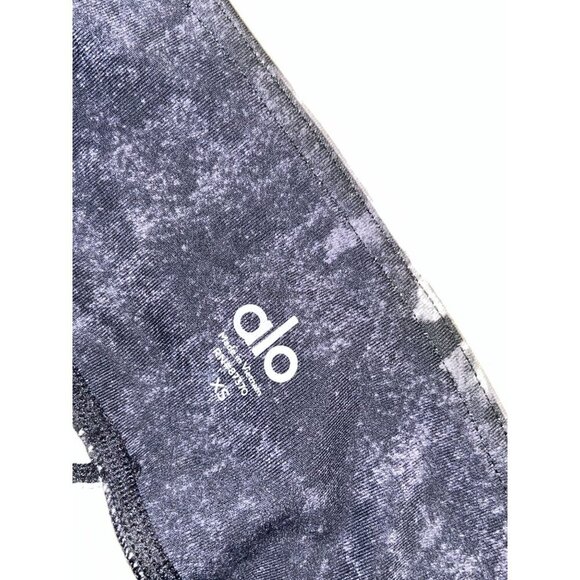 ALO YOGA Airbrush High Waist Leggings In Black Blast  Women's XS - Picture 6 of 11